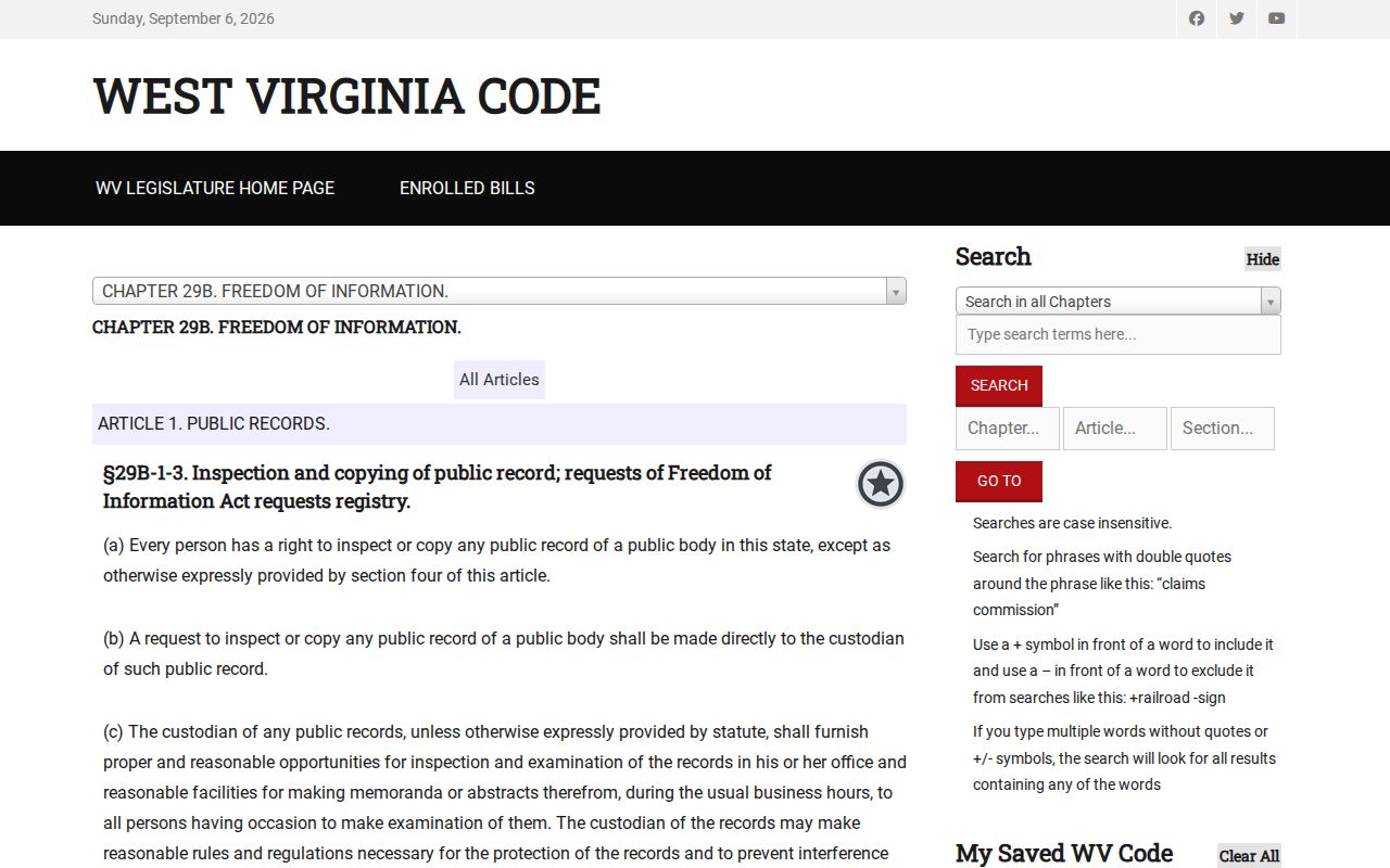 Upshur County court records request statute
